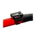 Трубка SERENA 6 RED сухая, черный силикон, красная Atlantis S-169-RED-BK