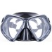 Маска Butterfly черный силикон черная рамка Corrall M-210 BK/BS