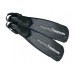 Ласты для подводной охоты E:GREY серые с открытой пяткой, XL Imersion PGIXL